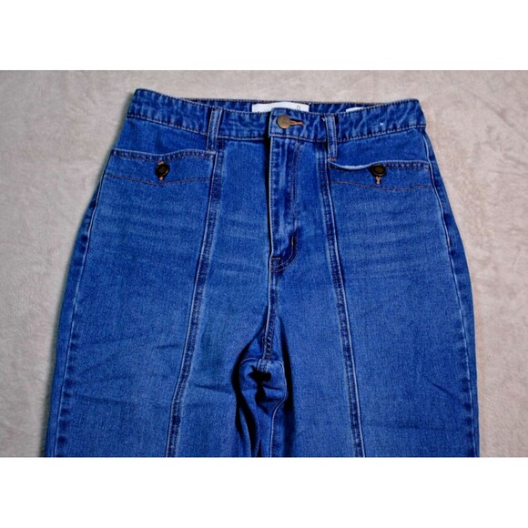 Sam Edelman Codie Med Wash High Rise Wide Leg Women's Jeans Size 29 - Picture 4 of 9